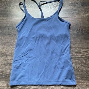 VS PINK navy blue workout top